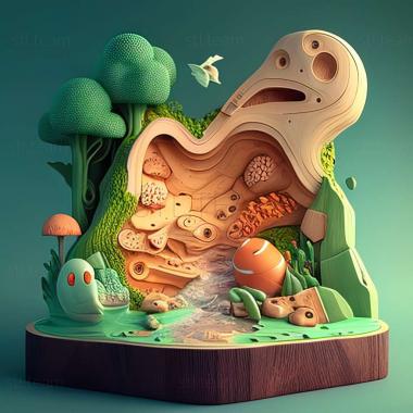 3D модель Гра Yoshis New Island (STL)